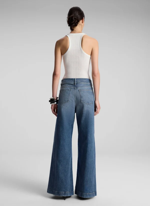 Women A.L.C. Tops>Iris Fine Cotton Knit Tank