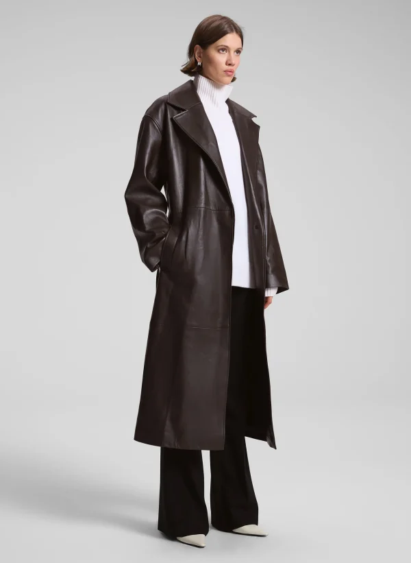 Women A.L.C. Jackets & Coats>Jax Leather Coat