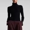 Women A.L.C. Tops | Knitwear>Jett Cable Knit Merino Turtleneck Top