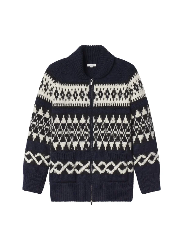 Women A.L.C. Tops | Sweaters>Joanna Merino Fairisle Cardigan