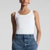 Women A.L.C. Tops | Tees & Tanks>Kai Cotton Rib Tank