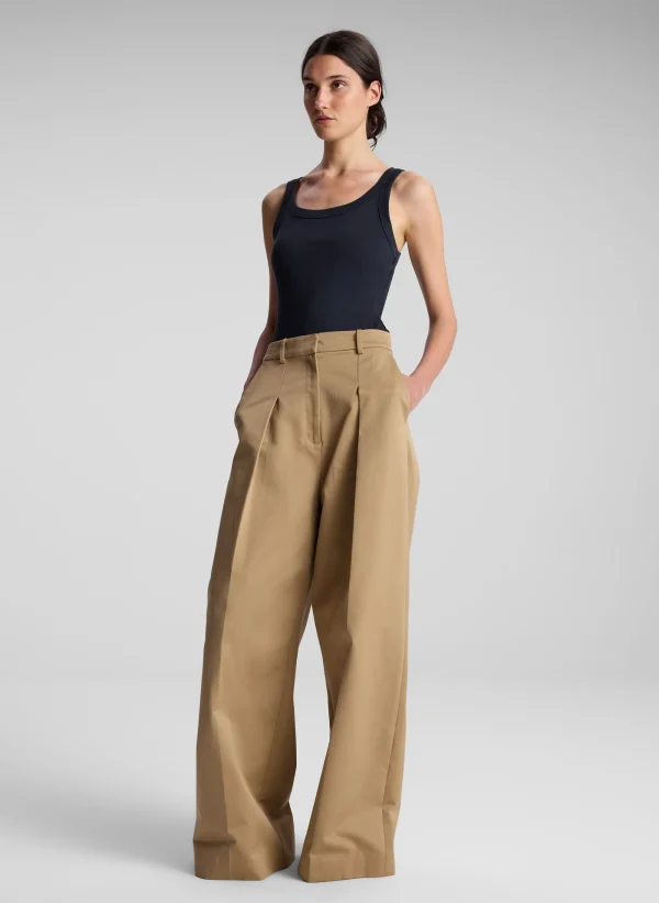 Women A.L.C. Tops | Knitwear>Kai Cotton Rib Tank