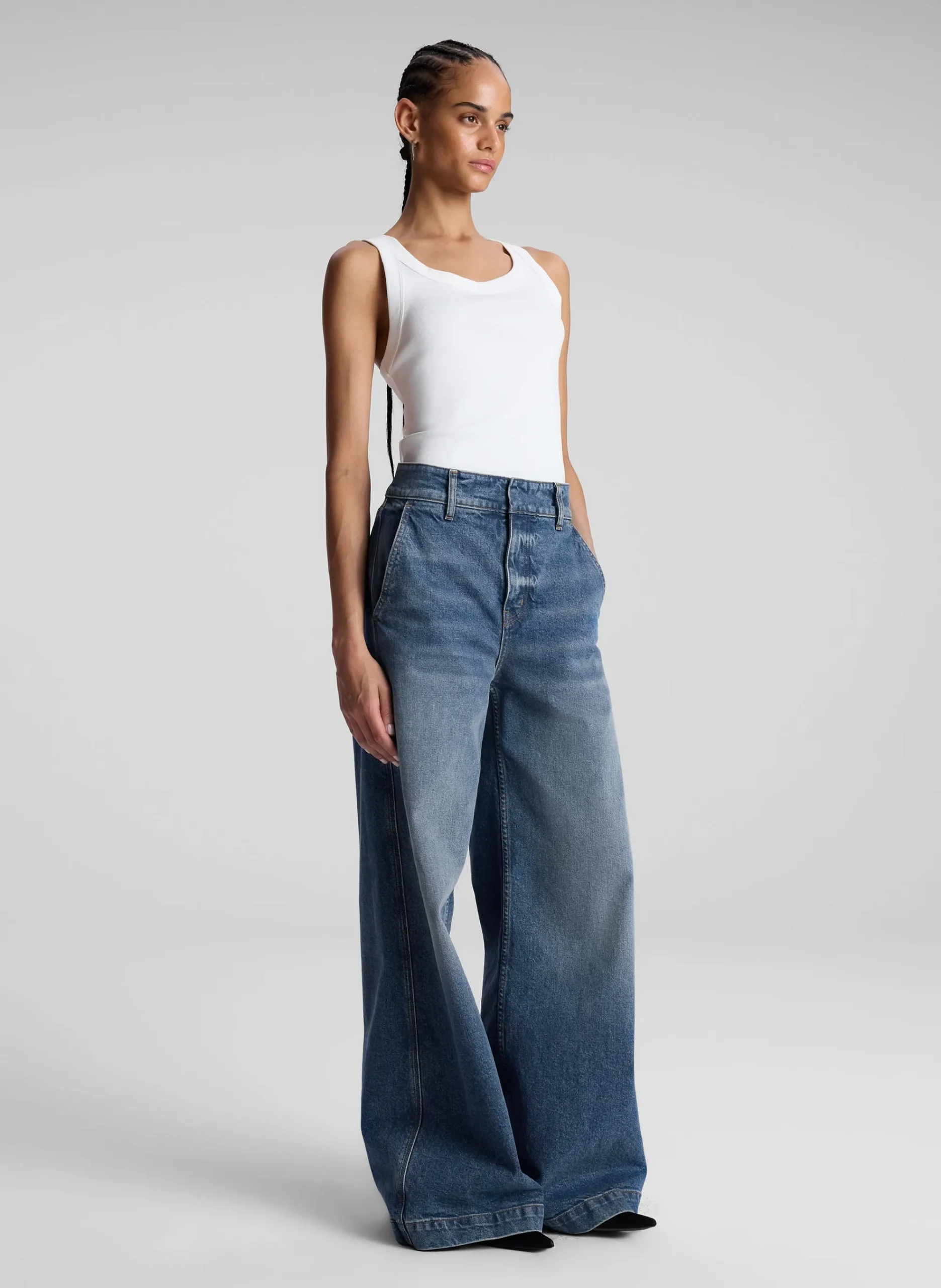 kai_cotton_rib_tank_3.webp Women A.L.C. Tops | Tees & Tanks>Kai Cotton Rib Tank