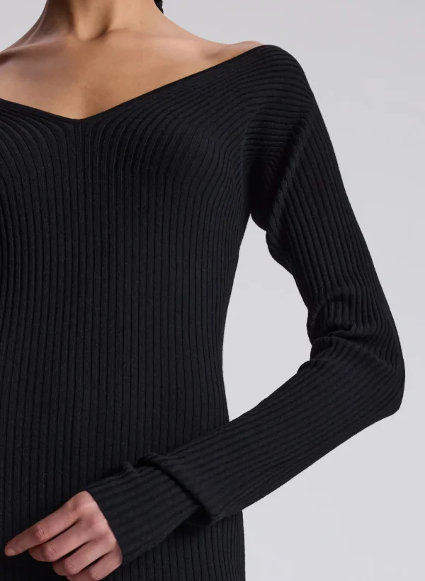 Women A.L.C. Dresses | Sweaters>Keaton Ribbed Merino Maxi Dress