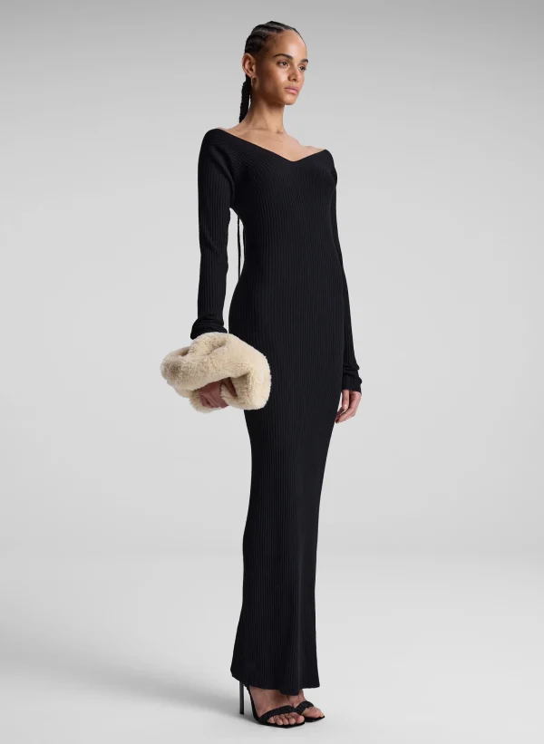Women A.L.C. Dresses | Sweaters>Keaton Ribbed Merino Maxi Dress
