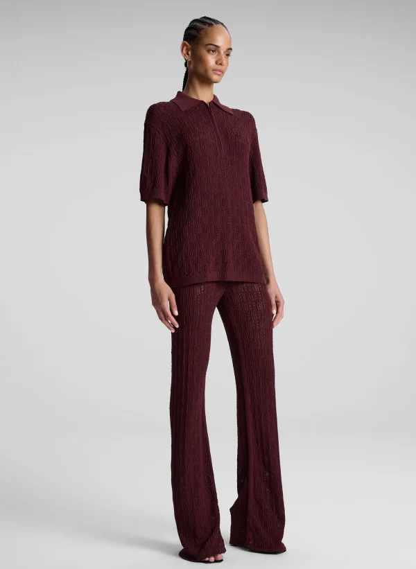 Women A.L.C. Bottoms>Keeley Pointelle Knit Pant