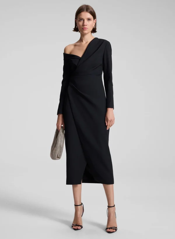 Women A.L.C. Dresses>Kylah Asymmetric Midi Dress