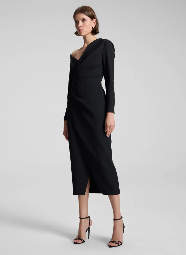 Women A.L.C. Dresses>Kylah Asymmetric Midi Dress