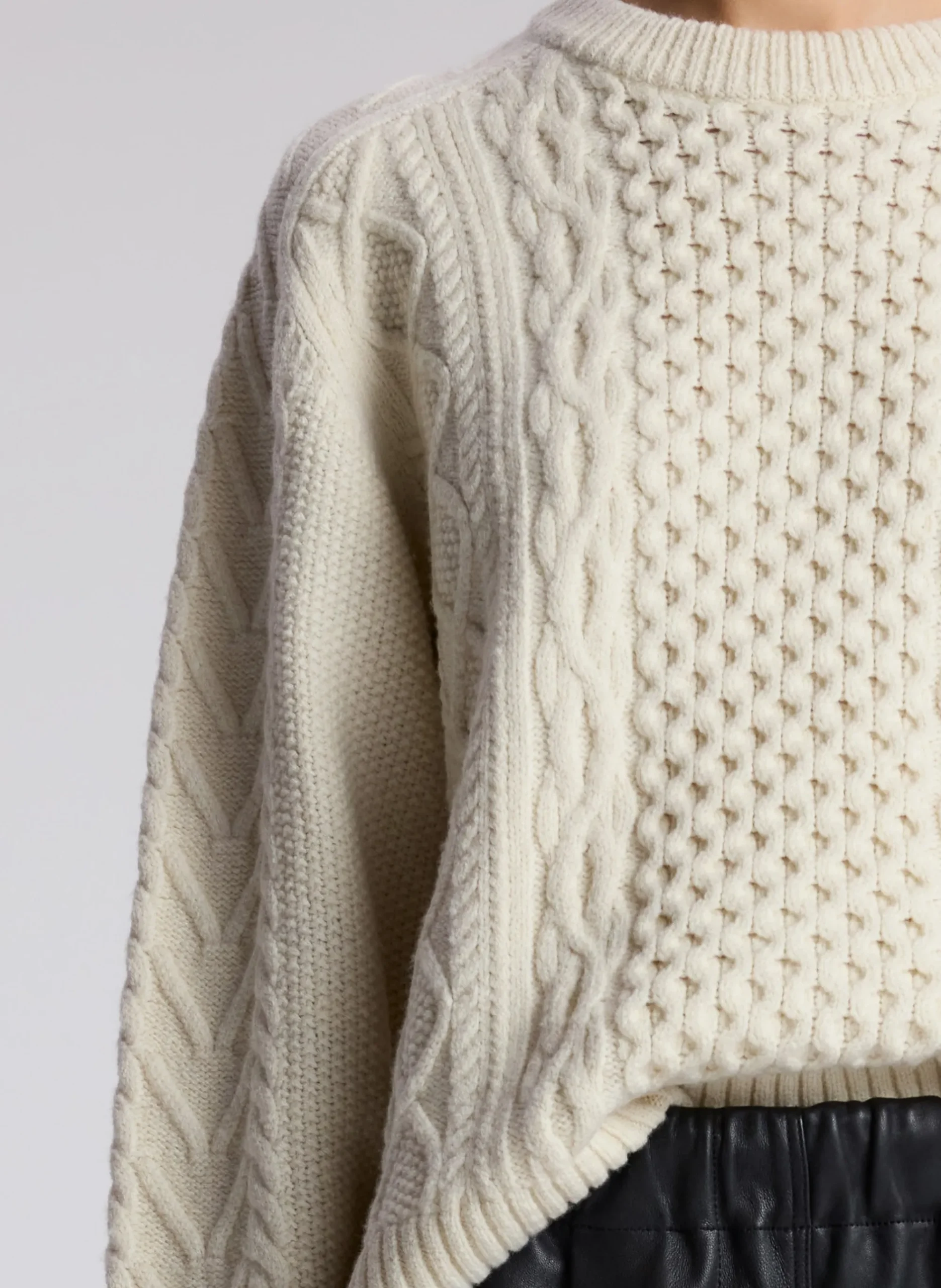 kyra_merino_cable_knit_sw_1.webp Women A.L.C. Tops | Sweaters>Kyra Merino Cable Knit Sweater
