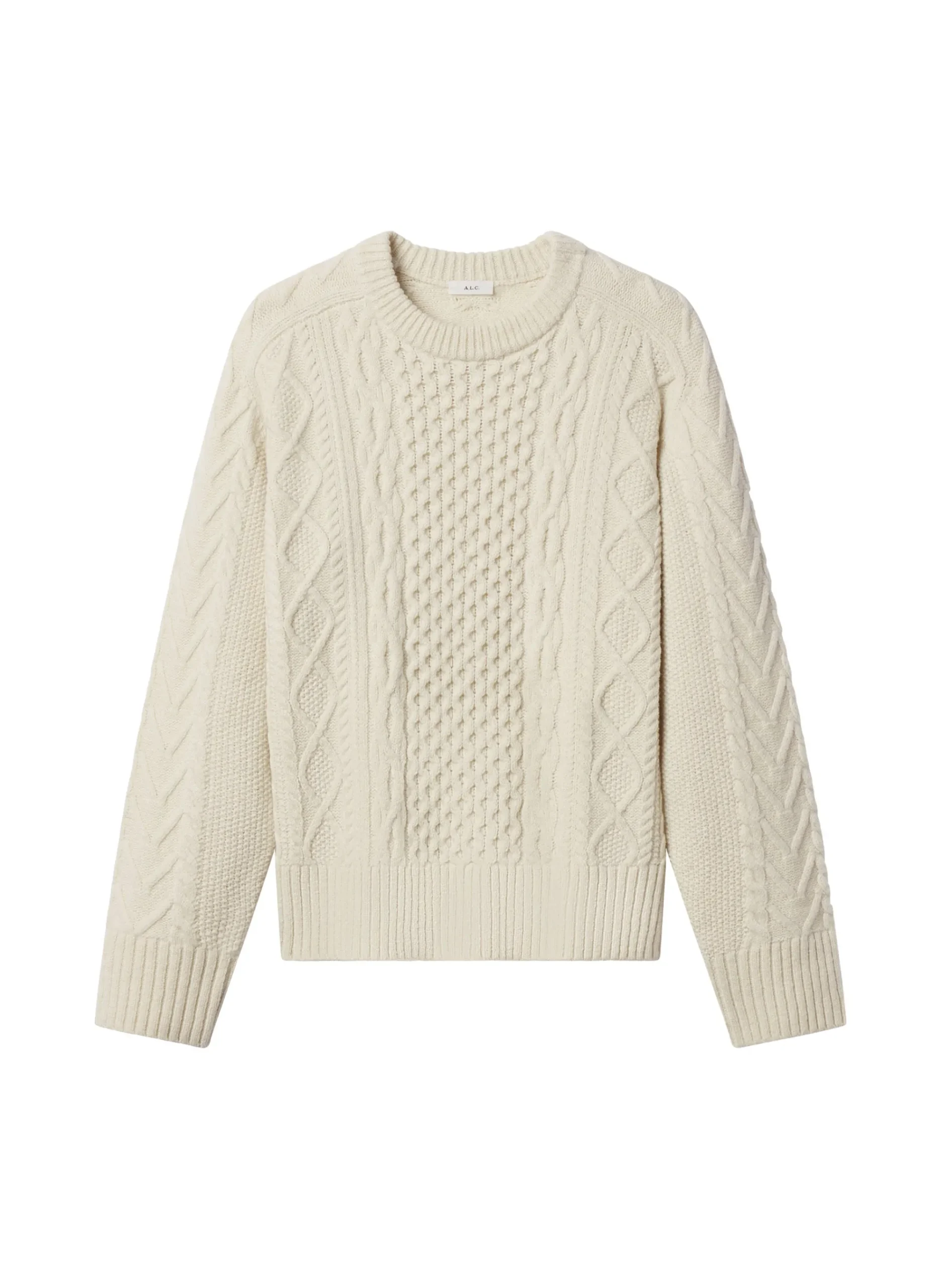 kyra_merino_cable_knit_sw_5.webp Women A.L.C. Tops | Sweaters>Kyra Merino Cable Knit Sweater