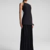 Women A.L.C. Dresses>Lana Pleated Maxi Dress