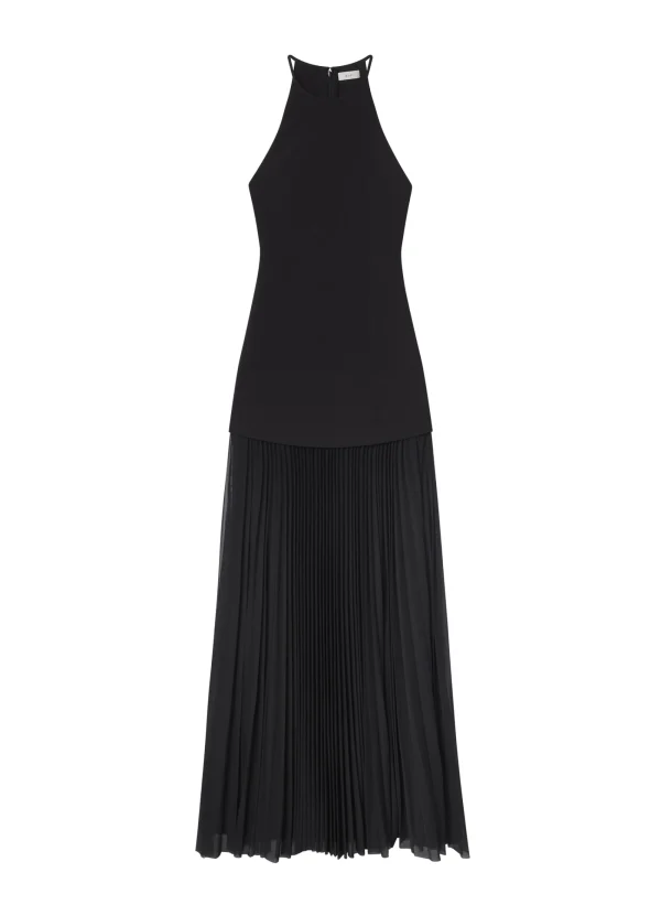 Women A.L.C. Dresses>Lana Pleated Maxi Dress