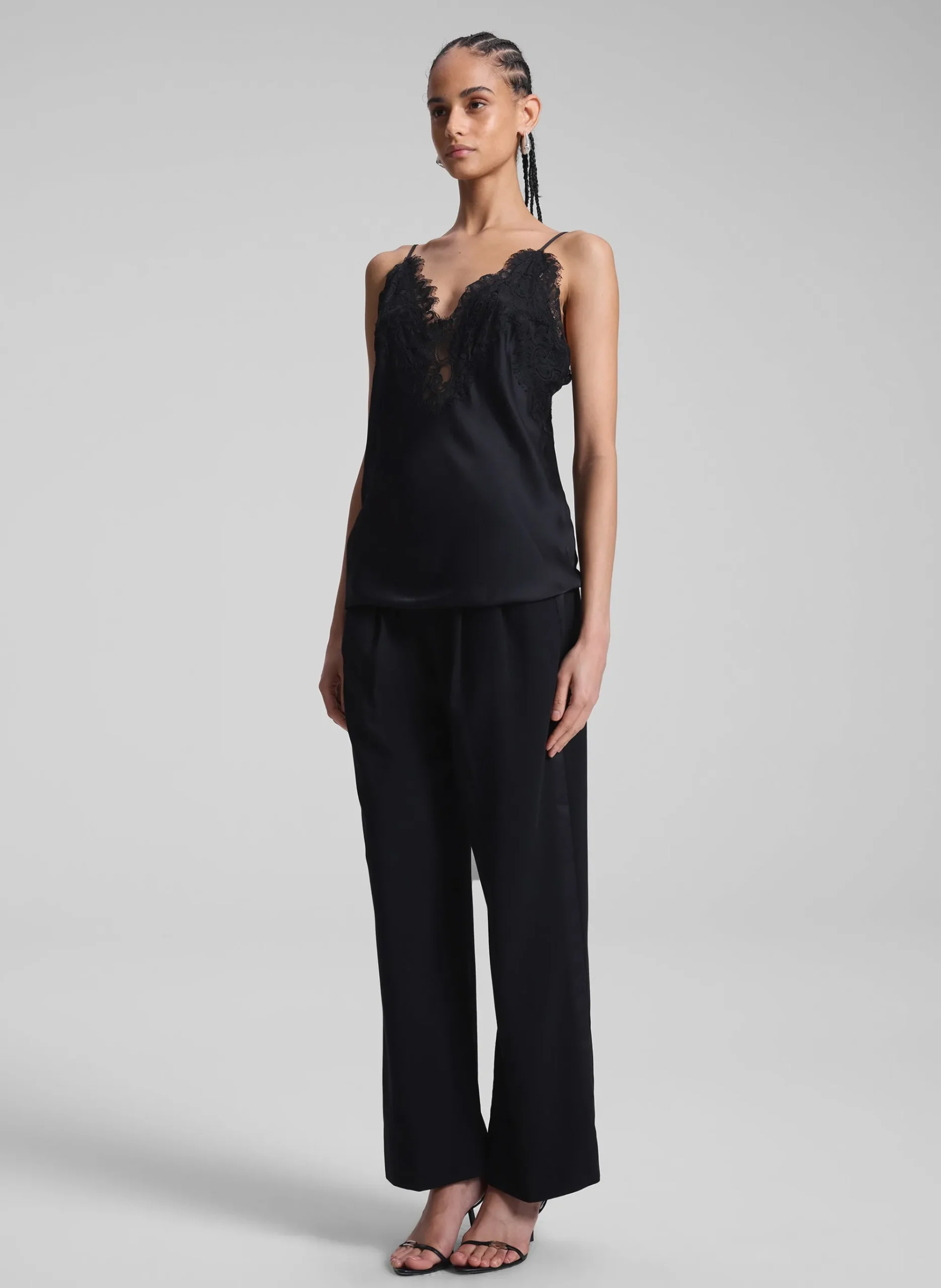 lennon_satin_and_lace_cam_3.webp Women A.L.C. Tops | Tees & Tanks>Lennon Satin And Lace Camisole Top