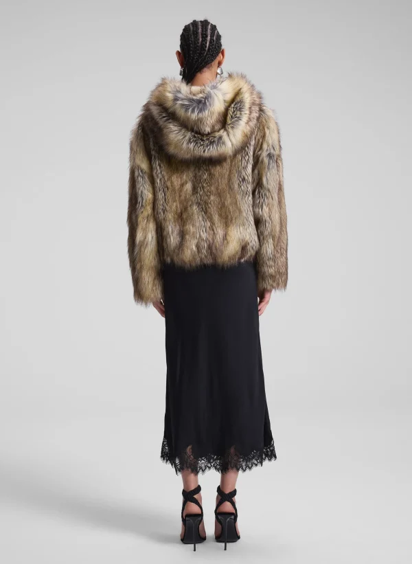 Women A.L.C. Jackets & Coats>Lex Faux Fur Jacket