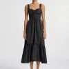 Women A.L.C. Dresses>Lilah II Cotton Midi Dress