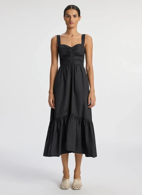 Women A.L.C. Dresses>Lilah II Cotton Midi Dress