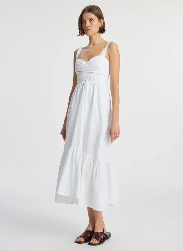Women A.L.C. Dresses>Lilah II Cotton Midi Dress