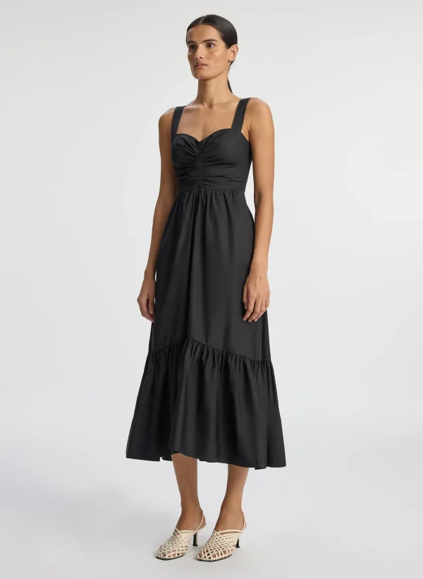 Women A.L.C. Dresses>Lilah II Cotton Midi Dress