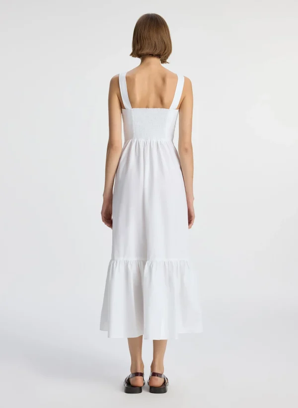 Women A.L.C. Dresses>Lilah II Cotton Midi Dress