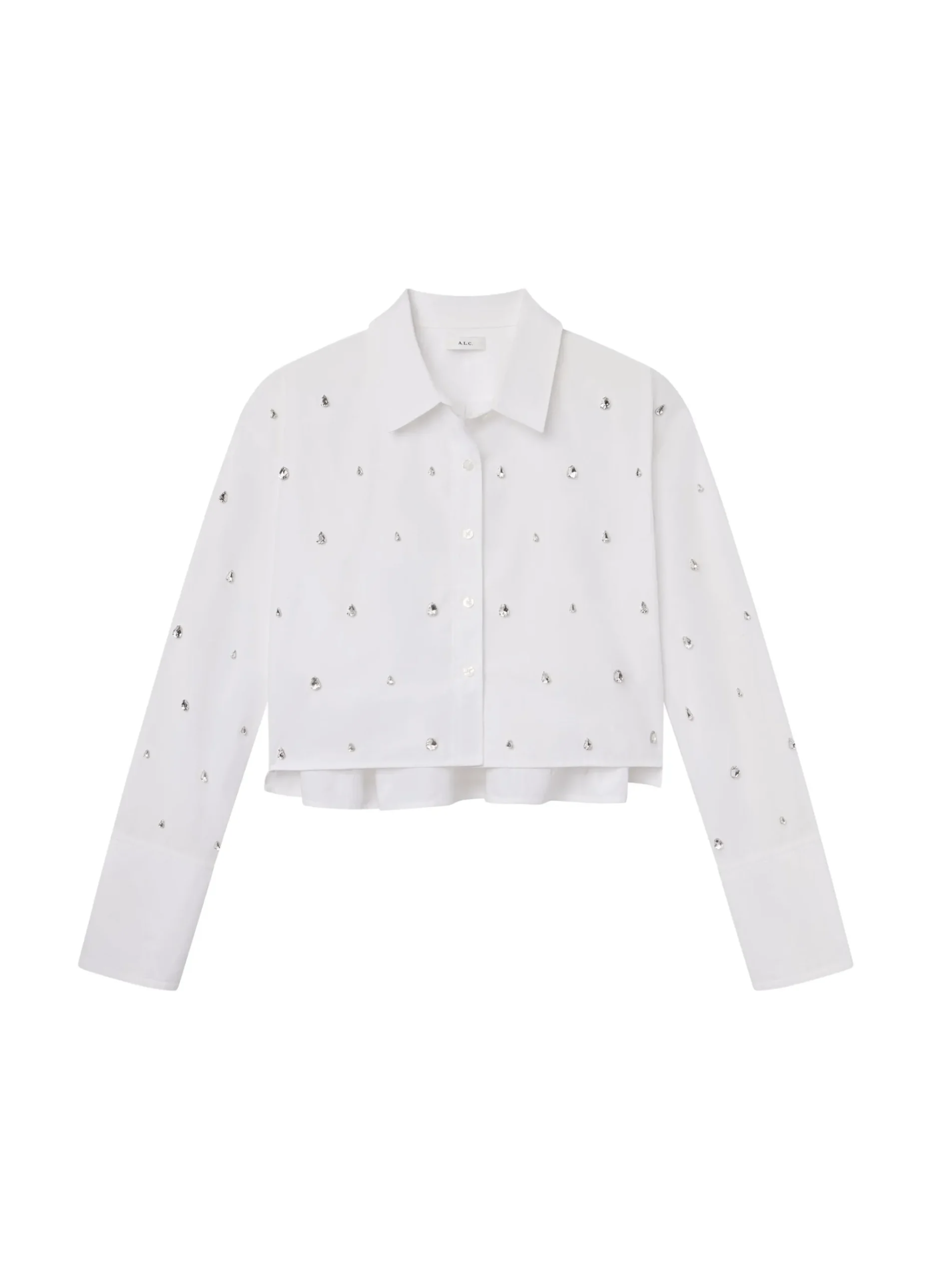 mackie_embellished_croppe_5-1.webp Women A.L.C. Tops>Mackie Embellished Cropped Cotton Shirt