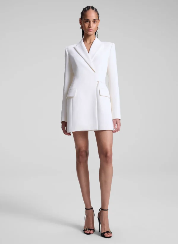 Women A.L.C. Dresses>Mara Open Back Blazer Dress