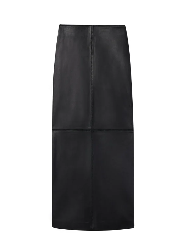 Women A.L.C. Bottoms | Skirts>Marta Leather Midi Skirt