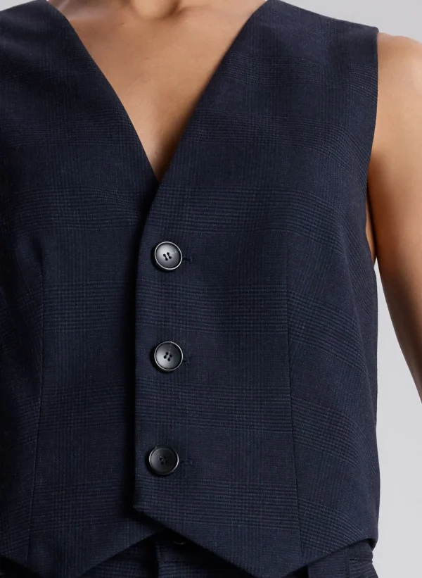 Women A.L.C. Tops | Jackets & Coats>Maxwell Plaid Vest