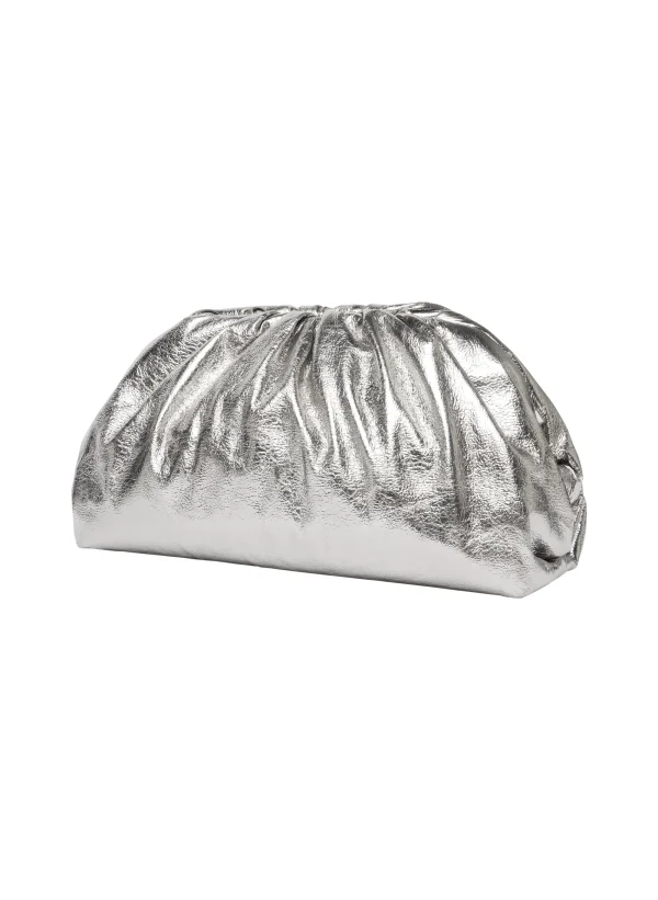 Women A.L.C. Accessories | Handbags>Milo Metallic Vegan Leather Clutch