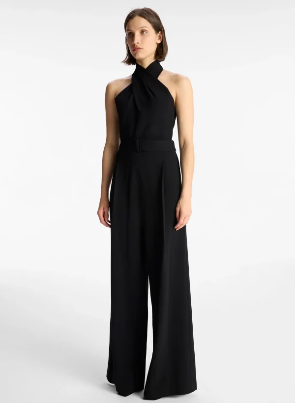 Women A.L.C. Bottoms | Jumpsuits>Murphy Wide-Leg Jumpsuit