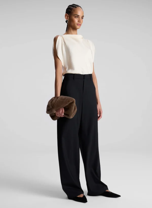 Women A.L.C. Tops>Nadia Satin Top