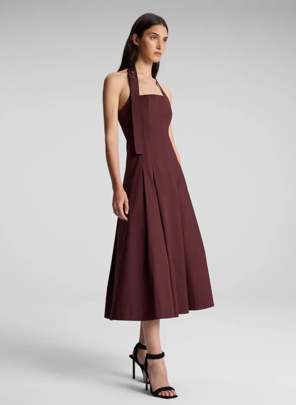 Women A.L.C. Dresses>Natalie Halter Midi Dress