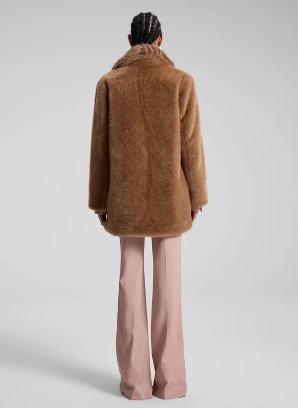 Women A.L.C. Jackets & Coats>Nina Faux Fur Coat