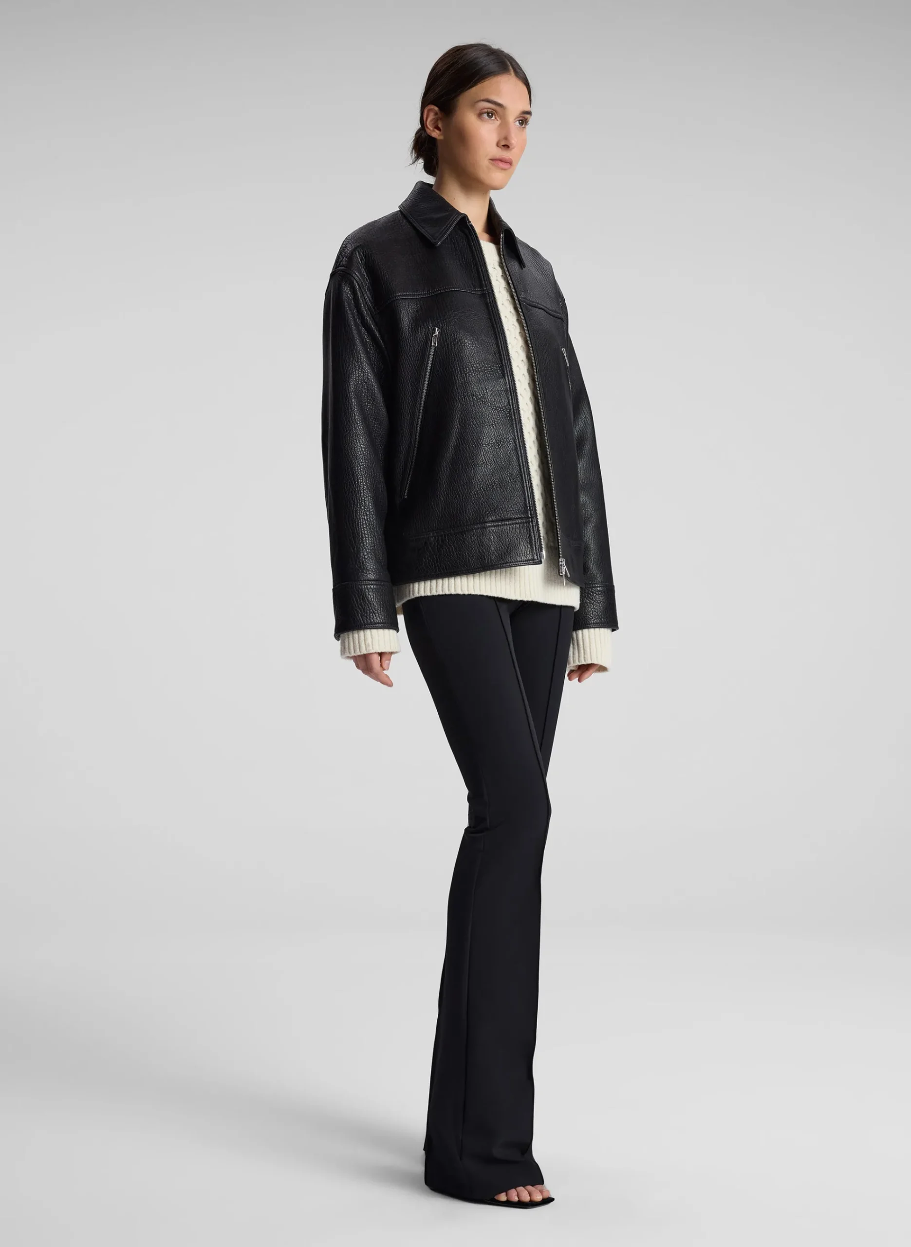 olive_leather_jacket_2.webp Women A.L.C. Jackets & Coats>Olive Leather Jacket