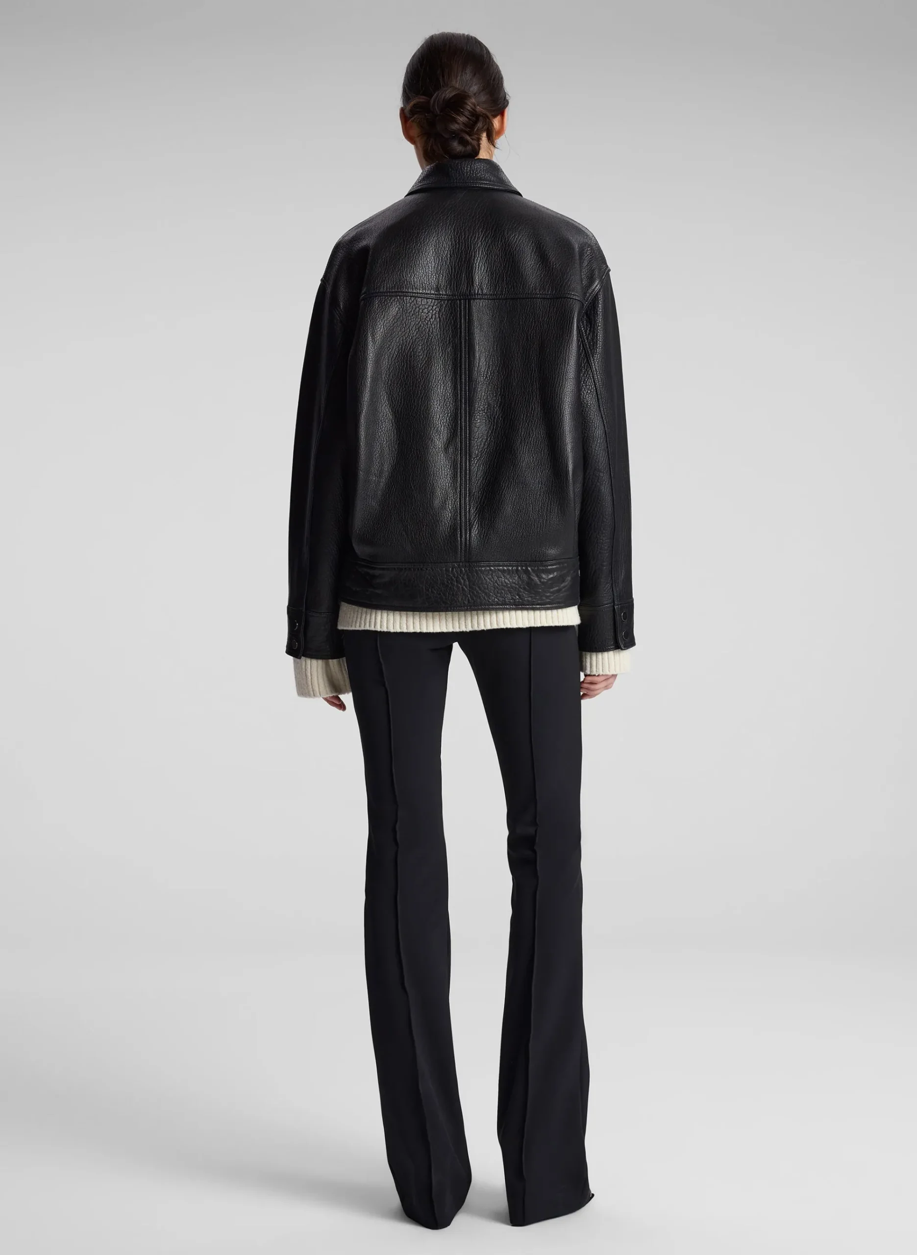 olive_leather_jacket_4.webp Women A.L.C. Jackets & Coats>Olive Leather Jacket