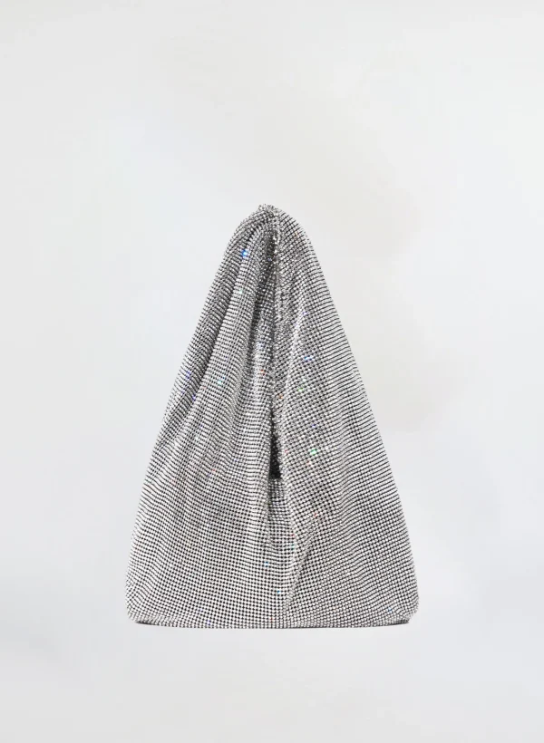 Women A.L.C. Accessories | Handbags>Paige Rhinestone Chain Mesh Bag