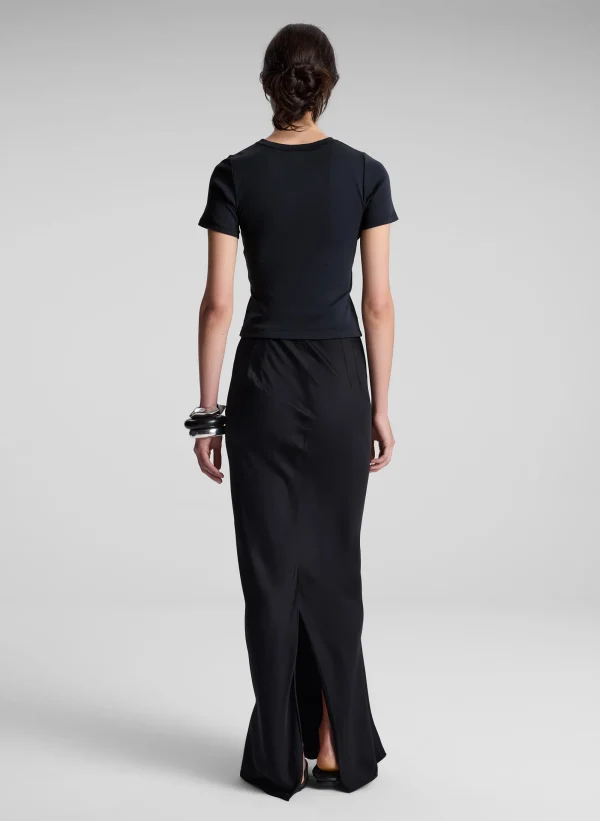 Women A.L.C. Tops | Tees & Tanks>Paloma Cotton Rib Baby Tee