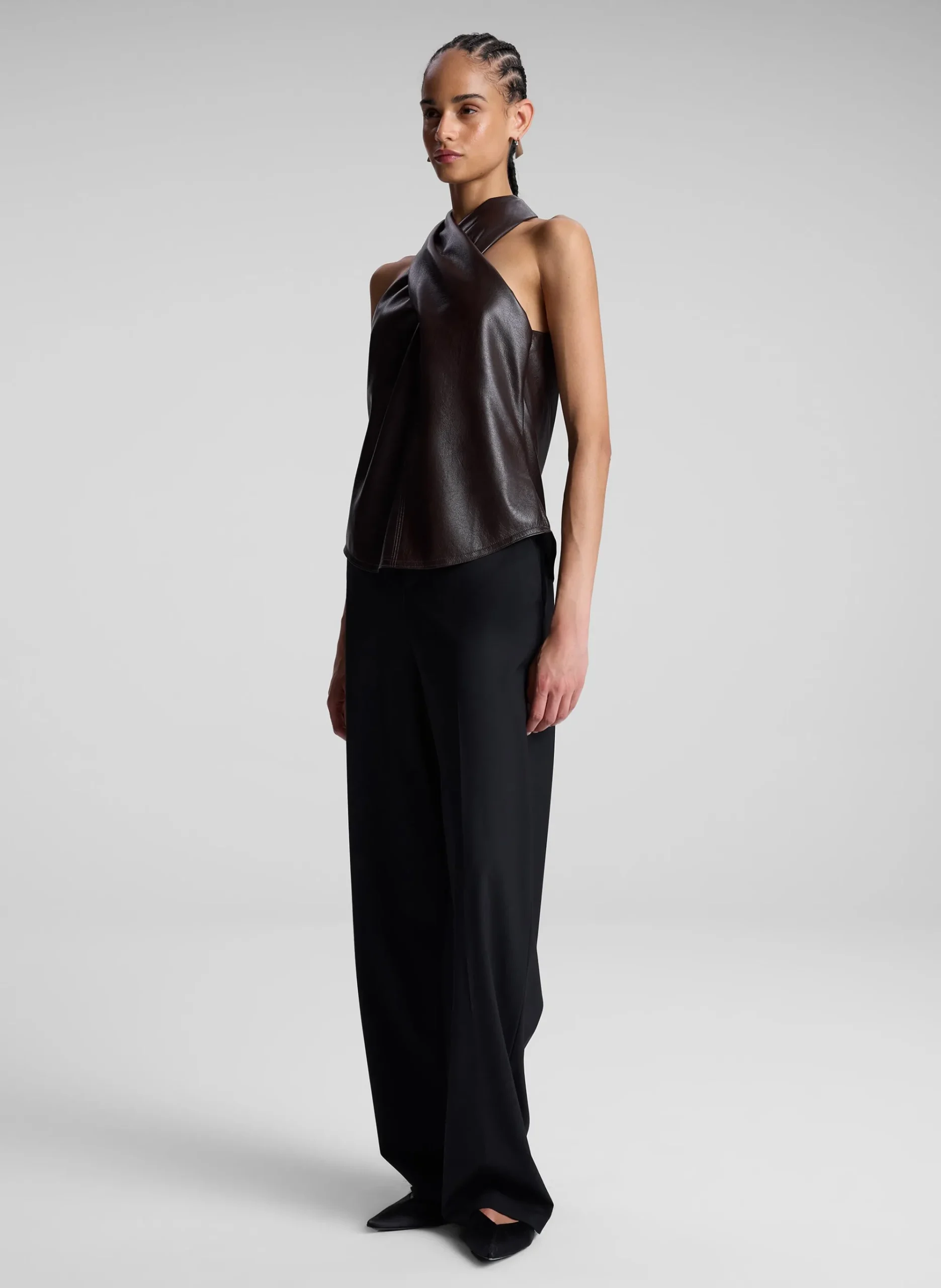 quinn_vegan_leather_halte_3.webp Women A.L.C. Tops>Quinn Vegan Leather Halter Top
