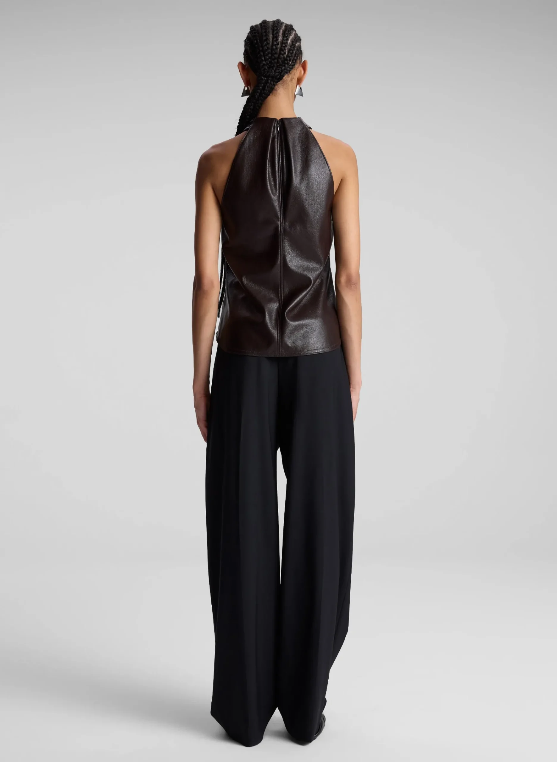 quinn_vegan_leather_halte_4.webp Women A.L.C. Tops>Quinn Vegan Leather Halter Top