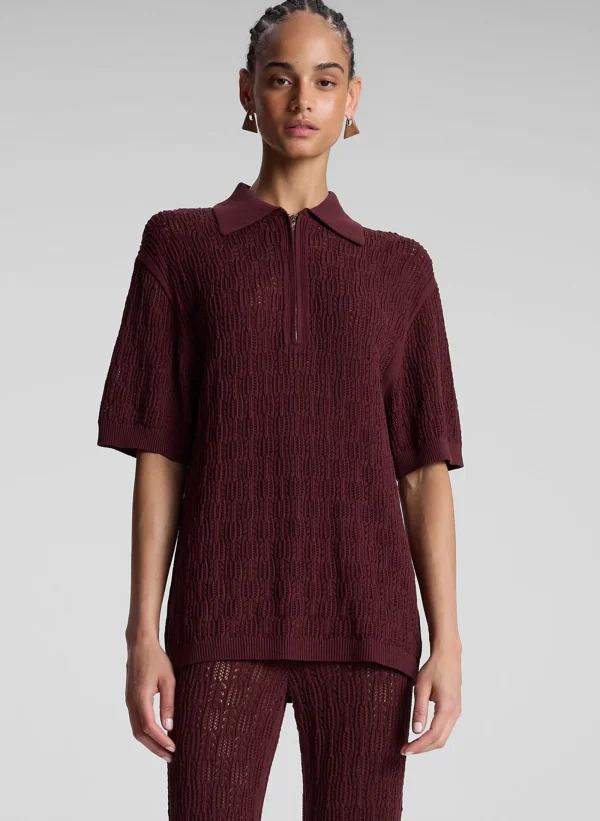 Women A.L.C. Tops | Knitwear>Reed Pointelle Knit Top