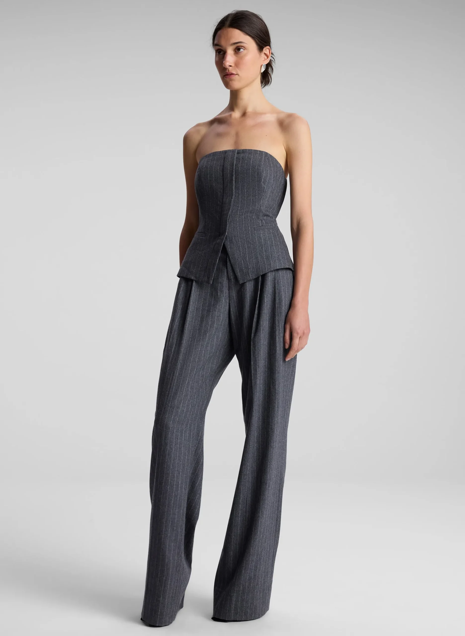renee_strapless_wool_cash_3.webp Women A.L.C. Tops | Suits>Renee Strapless Wool Cashmere Pinstripe Top