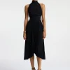 Women A.L.C. Dresses>Renzo Matte Pleated Dress
