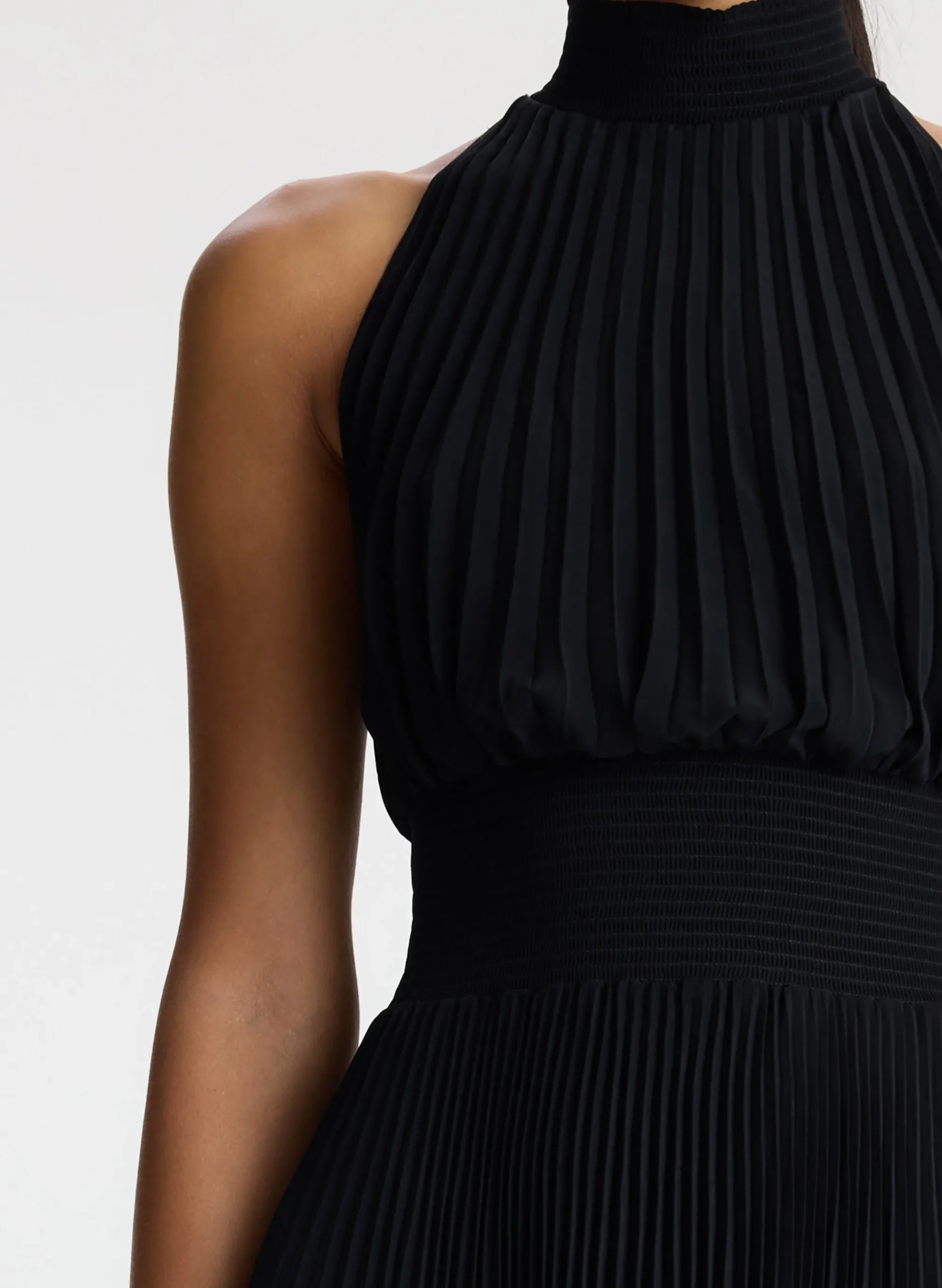 renzo_matte_pleated_dress_1.webp Women A.L.C. Dresses>Renzo Matte Pleated Dress
