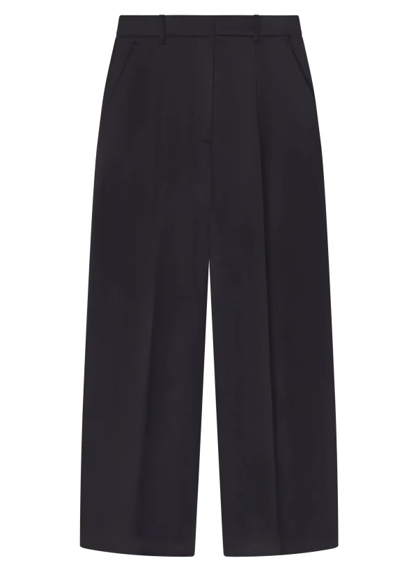 Women A.L.C. Bottoms>Ryder Satin Wide Leg Pant