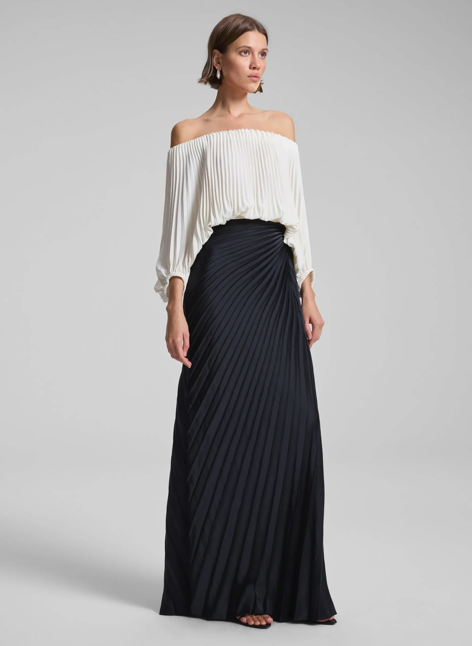 sienna_satin_pleated_off__2-2.webp Women A.L.C. Tops>Sienna Satin Pleated Off Shoulder Top