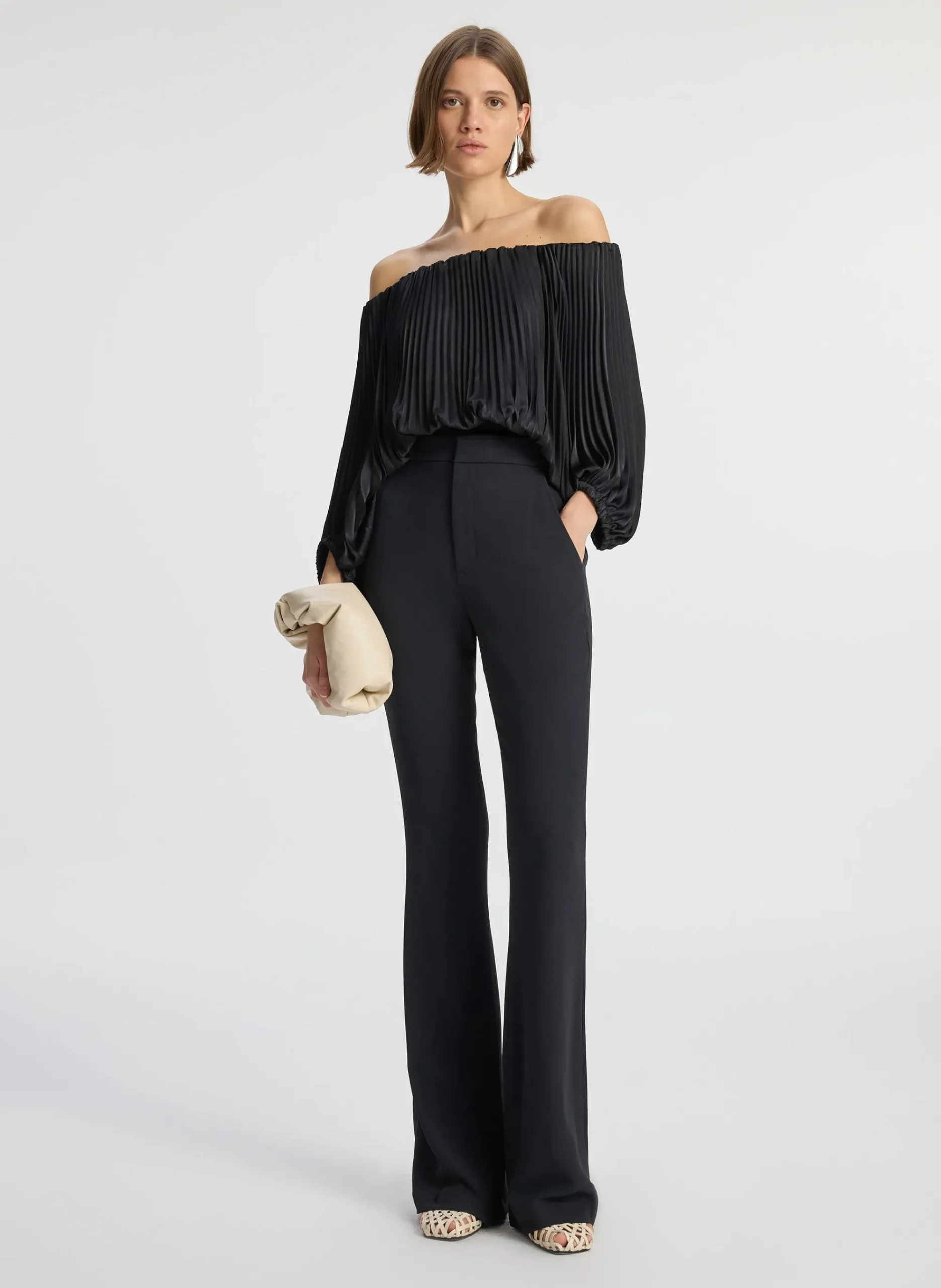 sienna_satin_pleated_off__2-3.webp Women A.L.C. Tops>Sienna Satin Pleated Off Shoulder Top