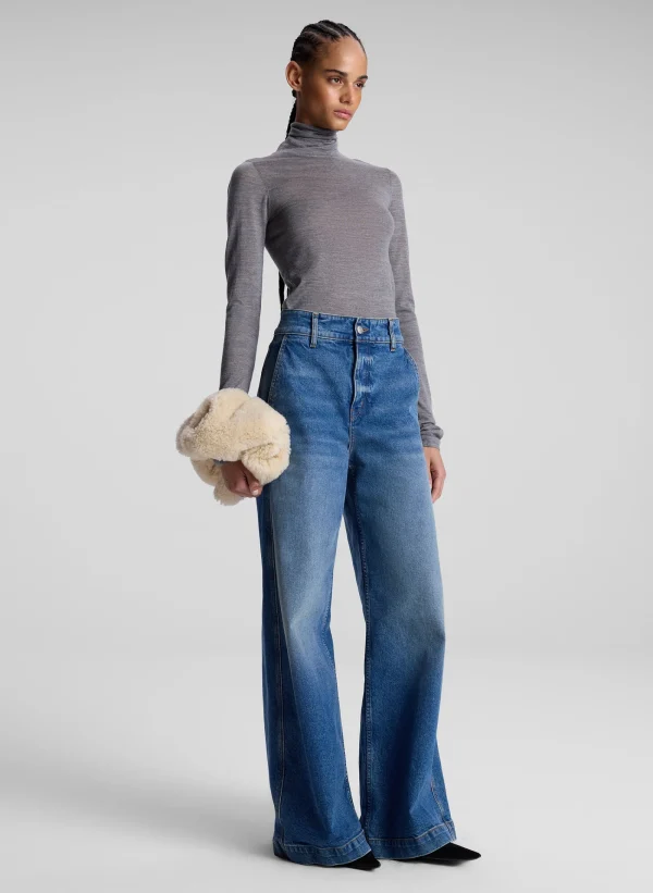 Women A.L.C. Accessories | Handbags>Simone Faux Shearling Bag