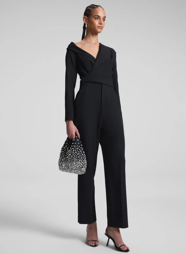 Women A.L.C. Jumpsuits | Bottoms>Skyla Asymmetric Jumpsuit