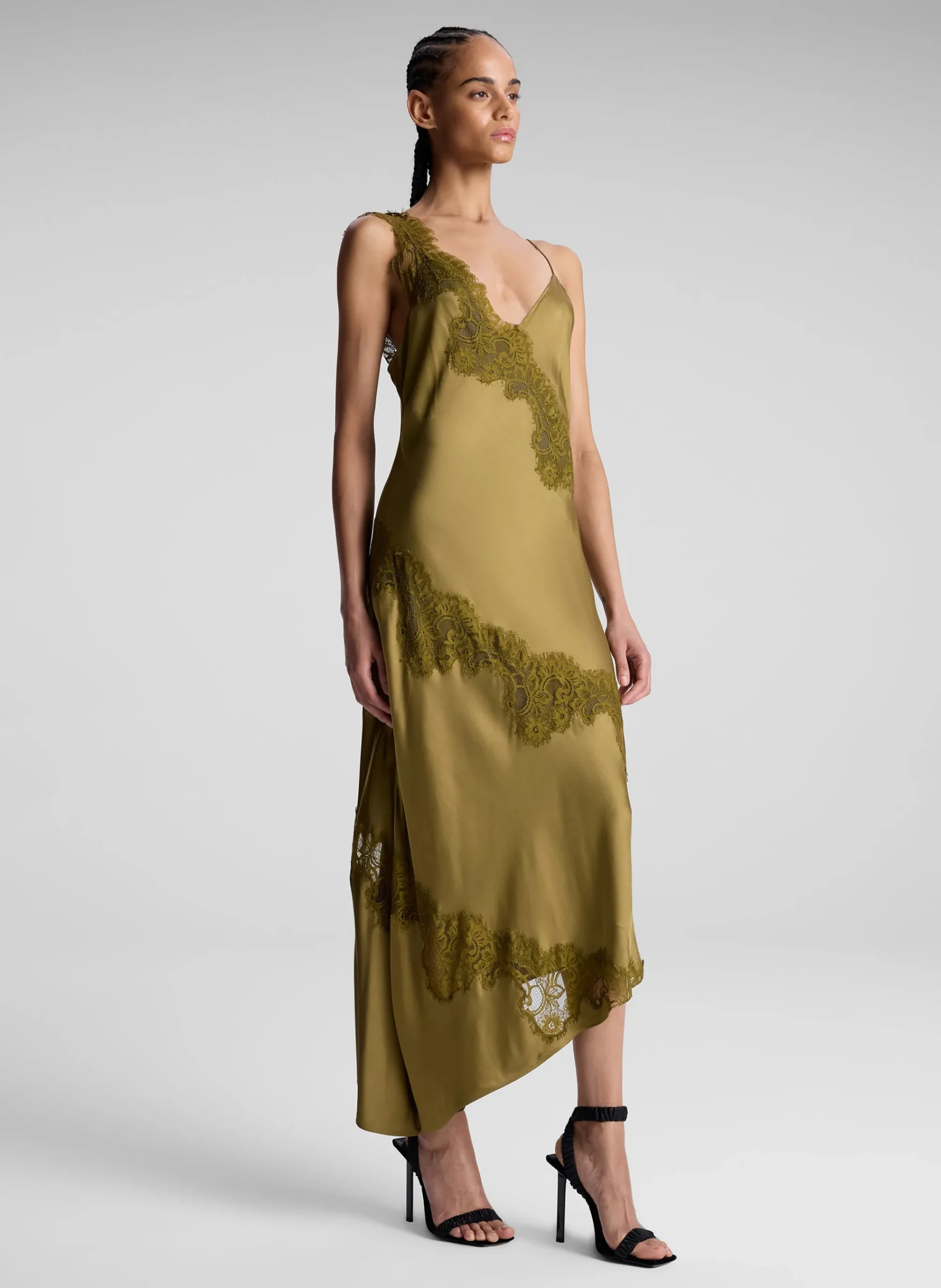 stella_satin_and_lace_mid_2-1.webp Women A.L.C. Dresses>Stella Satin And Lace Midi Dress