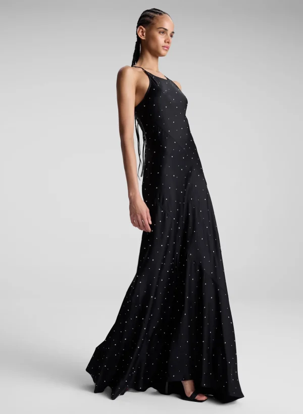 Women A.L.C. Dresses>Sybil Embellished Maxi Dress