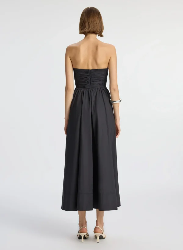 Women A.L.C. Dresses>Tate Strapless Midi Dress